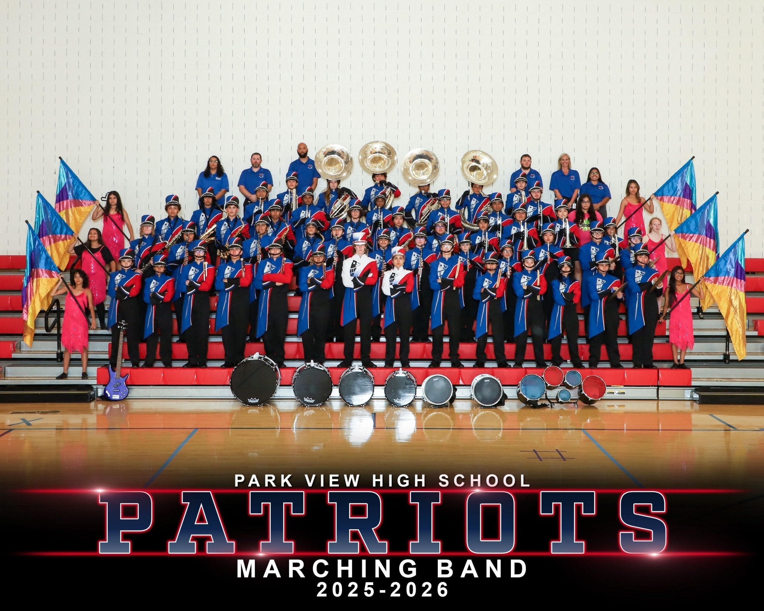 2025 Park View High School Marching Patriot Photo